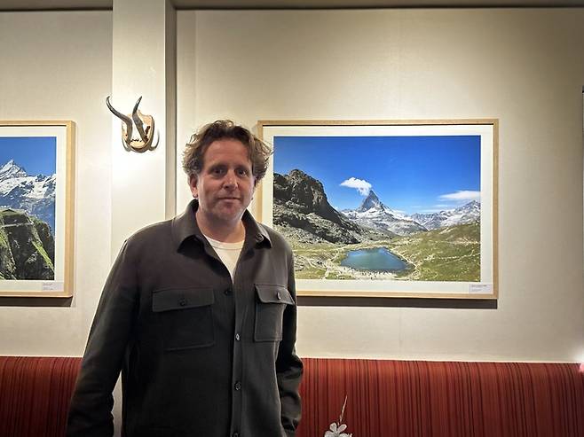 다니엘 라우버(Daniel Lauber) 체르보 마운틴 리조트 창립자.  /사진= 강예신 여행+ 기자