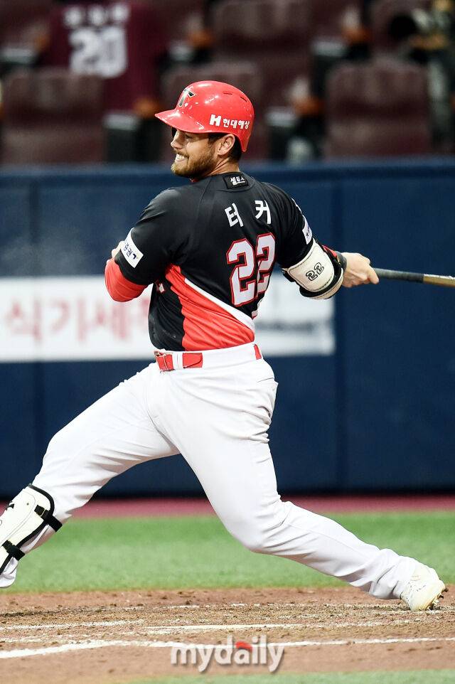 KIA 타이거즈 시절 프레스턴 터커./마이데일리