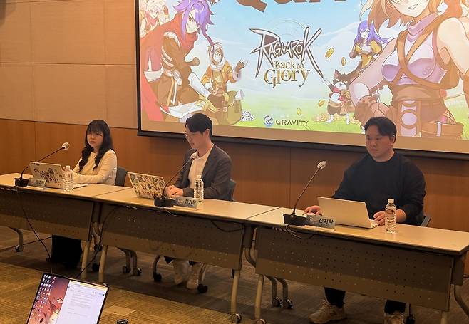 -&nbsp;정주희 사업 PM, 정기동 사업 PM, 신지환 운영 담당