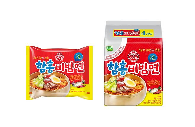 오뚜기 함흥비빔면 시뮬컷.(오뚜기 제공)