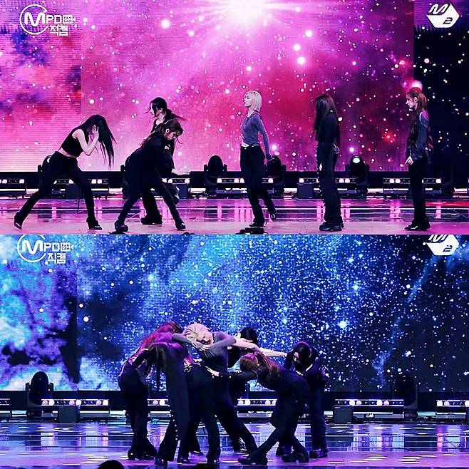 사진=엠넷 ‘하이 홀스’ 안무 영상 캡처.