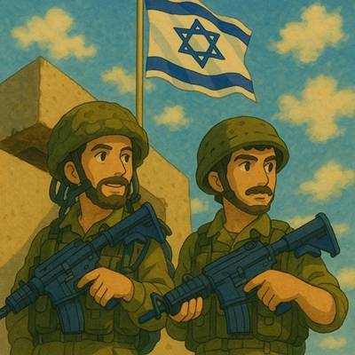 ▲ 이스라엘 군 소셜미디어 계정 갈무리.