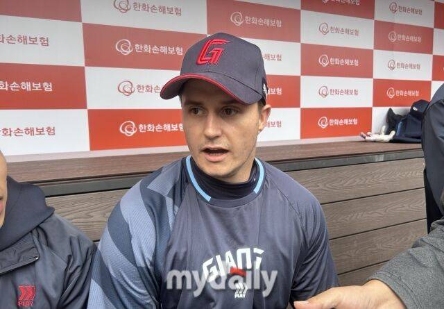 롯데 자이언츠 터커 데이비슨./대전 = 이정원 기자