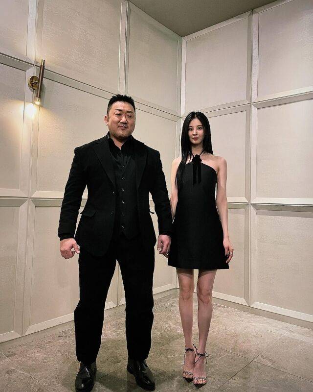 마동석-서현 / 소셜미디어