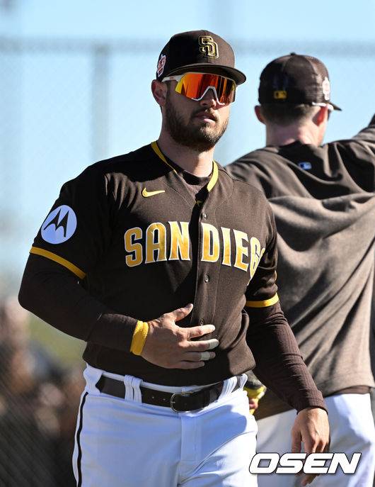 [OSEN=지형준 기자] 샌디에이고 시절 프레스턴 터커. 2023.02.25 /jpnews@osen.co.kr