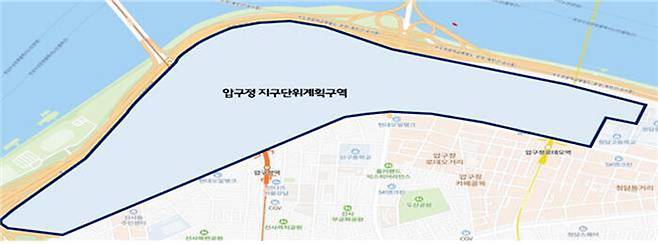 압구정 아파트지구(6개 아파트지구)