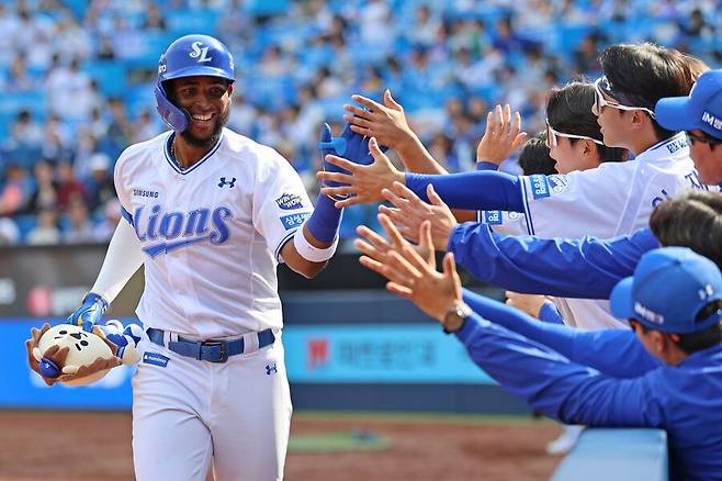 ▲ 개막 시리즈까지만 해도 맹타를 휘둘렀던 디아즈는 그 이후 타격 부진에 빠지며 사이클이 저조한 상태다 ⓒ삼성라이온즈