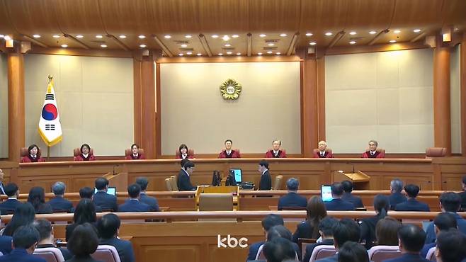 ▲ 윤석열 대통령이 4일 헌법재판소의 탄핵소추 인용 결정으로 파면됐다