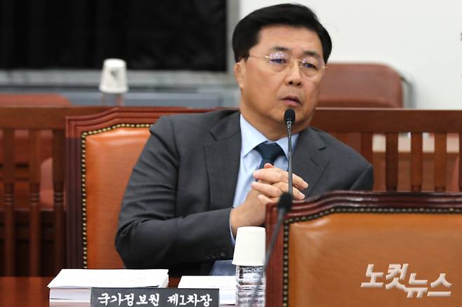 홍장원 전 국가정보원 1차장. 윤창원 기자