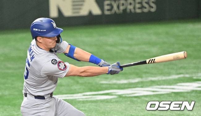 [OSEN=박준형 기자] LA 다저스 토미 에드먼. 2025.03.18 / soul1014@osen.co.kr