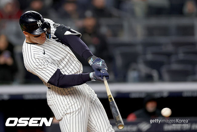 [사진] 뉴욕 양키스 애런 저지. ⓒGettyimages(무단전재 및 재배포 금지)