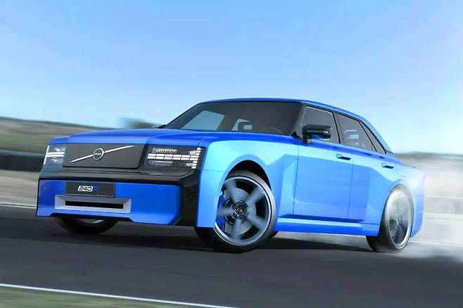 볼보 240R 콘셉트 왜건 예상도