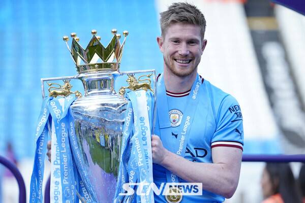 맨체스터 시티 케빈 데 브라위너. 사진┃뉴시스/AP