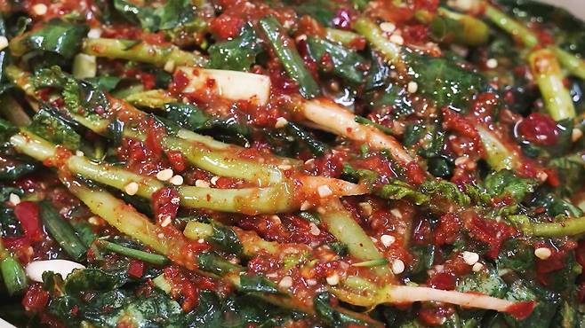 열무김치 만들기