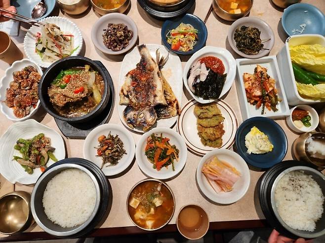 ‘김인복국밥’ 메뉴.