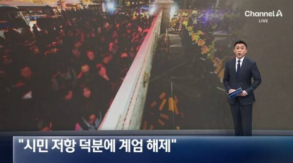 ▲ 지난 4일 채널A '뉴스A' 갈무리.