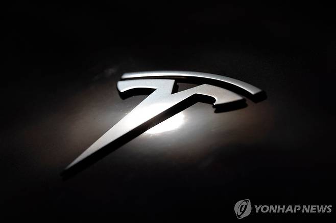 테슬라 로고 [AFP 연합뉴스 자료사진. 재판매 및 DB 금지]