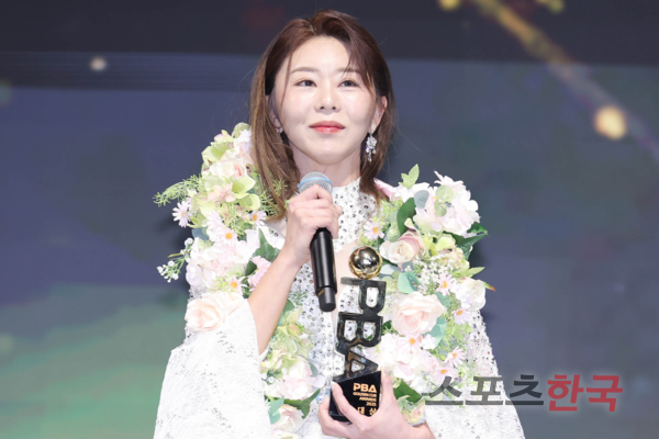 2024-2025시즌 여자프로당구(LPBA) 9개 대회 중 7개 대회서 우승하며 독주 체제를 구축한 김가영. ⓒ이혜영 기자 lhy@hankooki.com