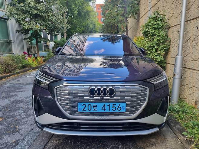 아우디 Q4 e-트론. /사진=강주헌 기자