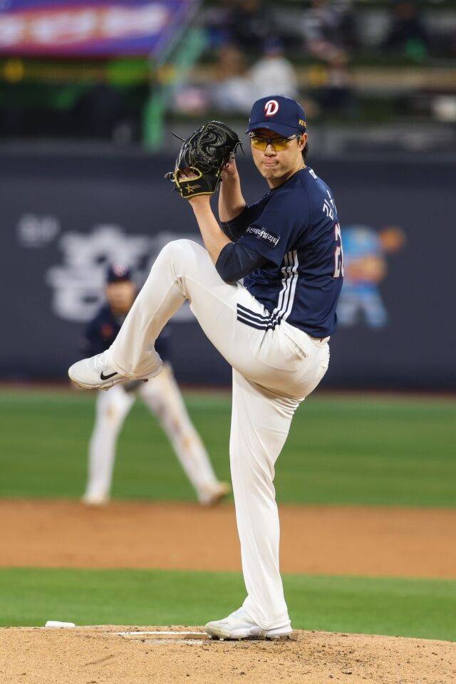 두산 베어스 김유성./두산 베어스