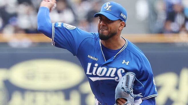 삼성 선발 데니 레예스