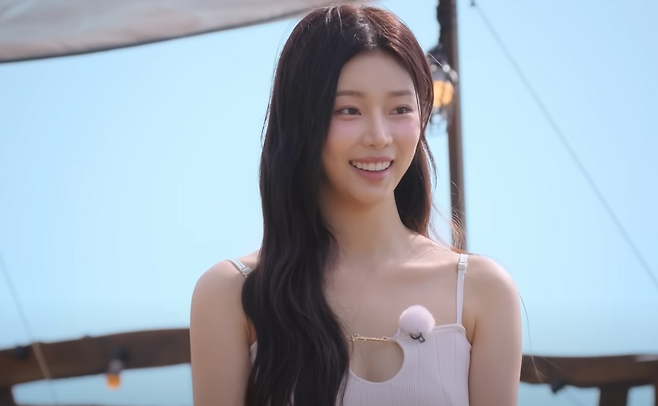 모델 겸 인플루언서 이시안. 넷플릭스 '솔로지옥4' 캡처.