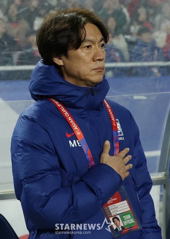 홍명보 감독. /사진=김진경 대기자