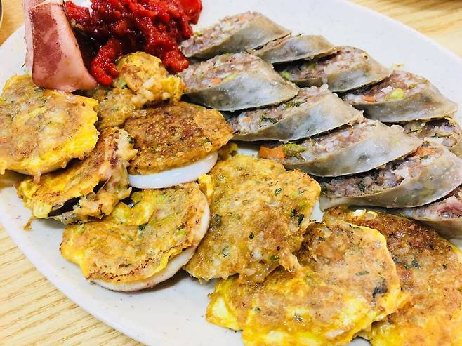 속초 오징어순대