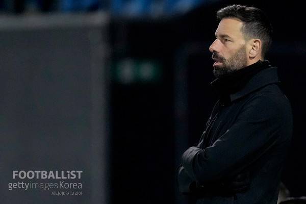 뤼트 판니스텔로이 레스터시티 감독. 게티이미지코리아