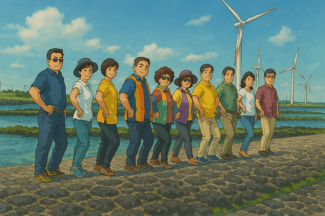 지브리스타일로 바꾼 여행사진