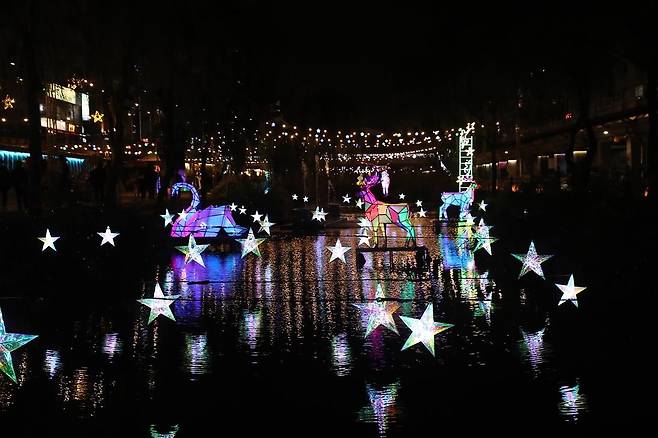 지난 2023년 관악별빛축제 점등식 당시의 모습. / 사진=관악구