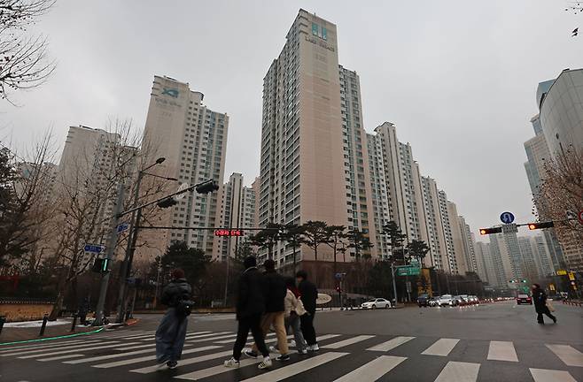 잠실 아파트 일대 모습. [사진 출처 = 연합뉴스]
