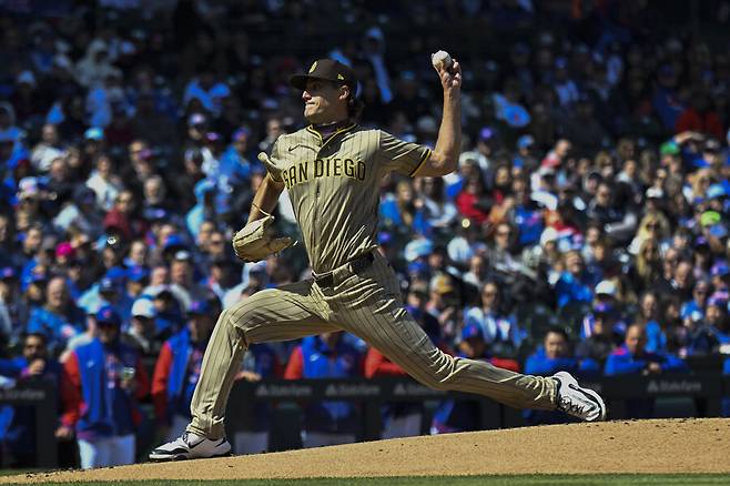 ▲ 2025시즌 메이저리그 두 번째 등판에서 0.2이닝 5실점으로 부진한 카일 하트. ⓒ연합뉴스/AP