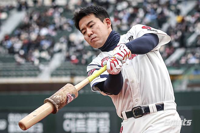 ▲ 김민성 ⓒ롯데 자이언츠