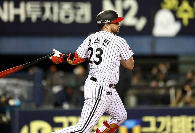 ▲ 오스틴은 올 시즌 뛰어난 활약으로 팀의 호성적을 이끌며 지난해 이상의 성적도 기대케 하고 있다 ⓒ연합뉴스