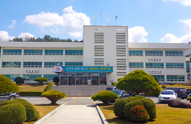 무안군 청사 전경