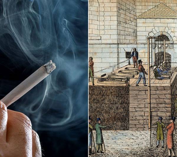 담배를 피우면 사형에 처해졌던 시대가 있다./사진=클립아트코리아