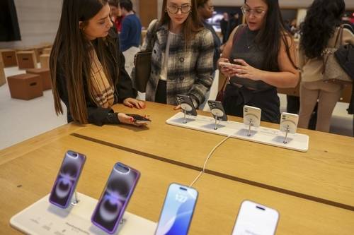 ▲ 미국의 한 애플 아이폰 매장 [EPA 연합뉴스. 자료사진]