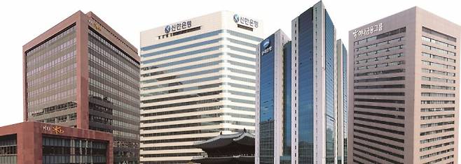 (왼쪽부터) KB국민은행, 신한은행, 우리은행, 하나은행/사진=각 은행