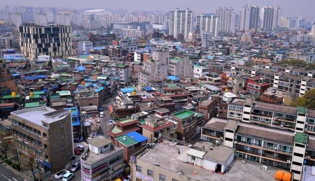 서울시 구로구 일대 빌라촌 모습. [이상섭 기자]