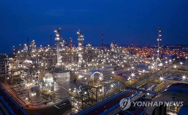 서산 대산석유화학단지 전경 [연합뉴스 자료사진]