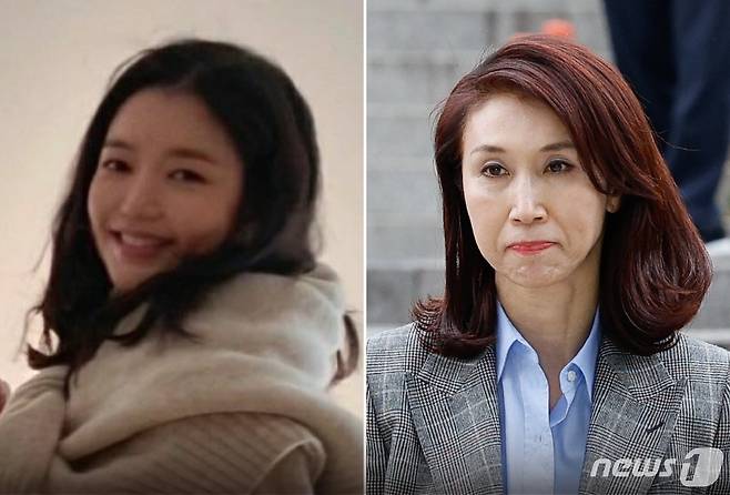 김희영 티앤씨재단 이사(왼쪽)와 노소영 아트센터 나비 관장.ⓒ News1 양혜림 디자이너