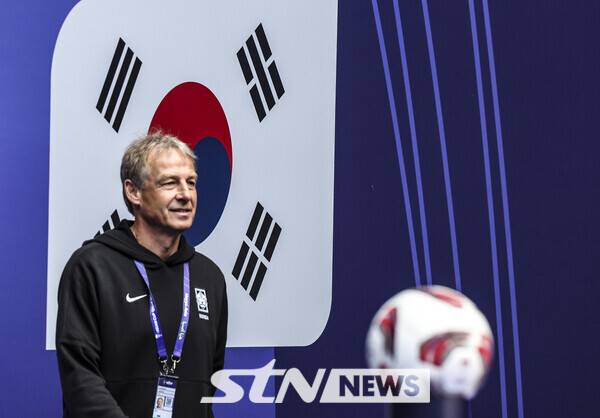 대한민국 대표팀 사령탑 시절 위르겐 클린스만. 사진┃뉴시스