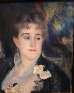 '조르주 샤르팡티에 부인'. 1876~1877년.