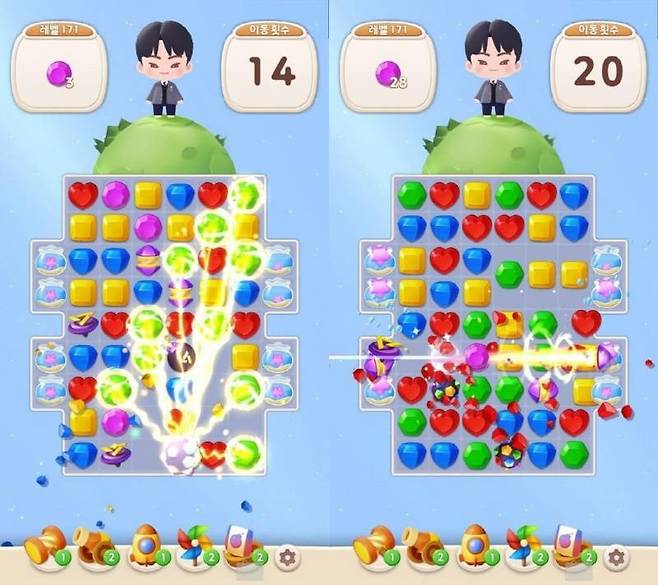 기본기가 탄탄한 3매치 퍼즐
