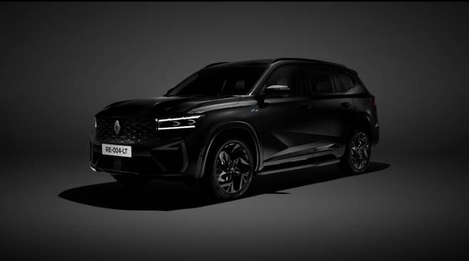 르노 그랑 콜레오스 에스프리트 알파인 누아르 모델 한정판 블랙 에디션 사진=르노코리아