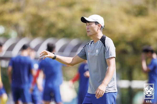 백기태 U-17 축구대표팀 감독. 사진=KFA