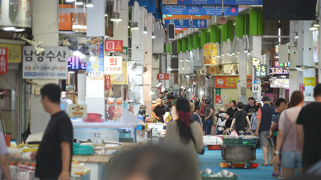 서귀포매일올레시장 자료 사진.