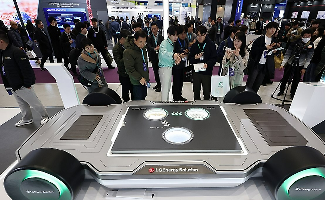LG에너지솔루션 차세대 배터리. 연합뉴스&nbsp;