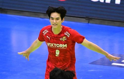 남자 프로배구 FA 최대어로 꼽히는 임성진. 사진[연합뉴스]
